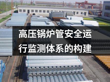 高压锅炉管安全运行监测体系的构建