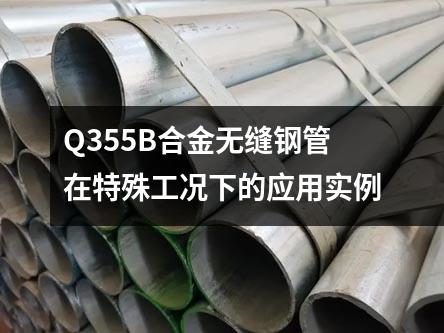 Q355B合金无缝钢管在特殊工况下的应用实例